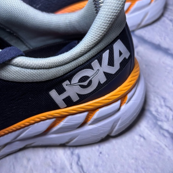 Hoka Clifton 7 Running Shoes Sneakers Womens Size 8 Blue Walking Running - Picture 15 of 16